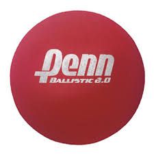 Bola Frescobol Penn Balistic 2.0 Vermelha Oficial (avulsa)